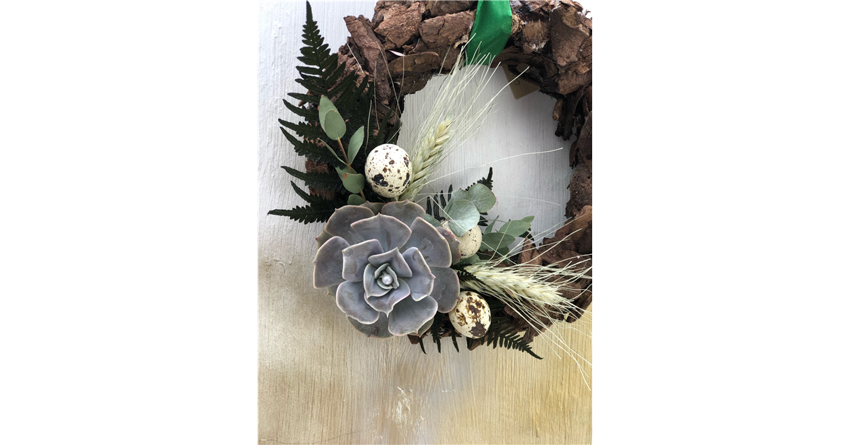 Türkranz modern Dosch Blumen