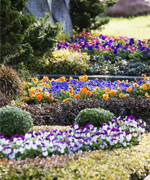 Das Grab im Lauf der Jahreszeiten