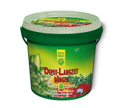 Gärtner Exklusiv Depot Langzeitdünger