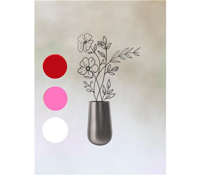 Überraschungsstrauß rot und pink