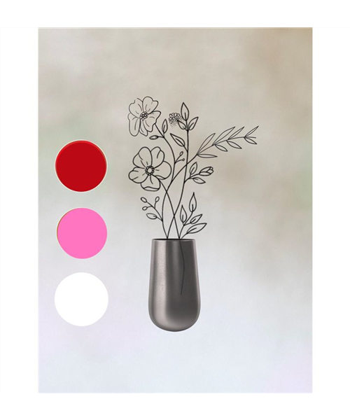 Überraschungsstrauß rot und pink