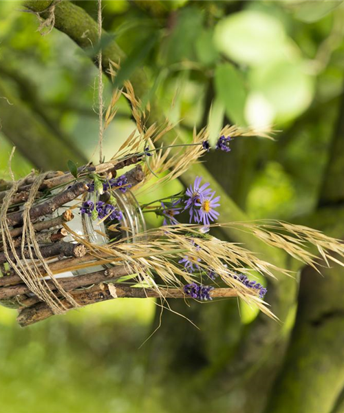 Ein Vogelhaus aus einem Weckglas - gläserner Futter-Stopp für Vögel