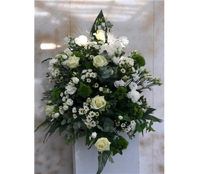Trauerbukett weiß Trauerbukett weiß
