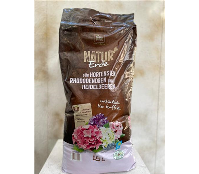 Hortensien und Rhododendron Erde