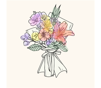 Überraschungsstrauß Bunt Überraschungsstrauß Bunt