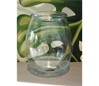 Glasvase bauchig Ø oben 11,5cm